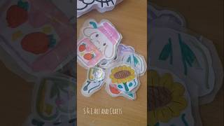 Diy stickers idea shortsvideo sticker cute [upl. by Learrsi]