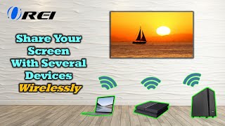 Share a Monitor With Several Devices Wirelessly [upl. by Ramoh]