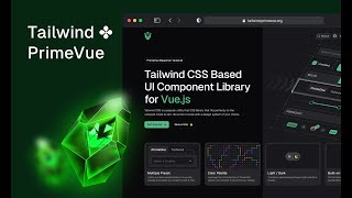 Overview of Tailwind CSS Components with PrimeVue [upl. by Pippo402]