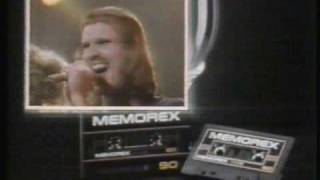 Memorex Cassette Tapes 01  TV commercial 1981 [upl. by Atteuqnas736]