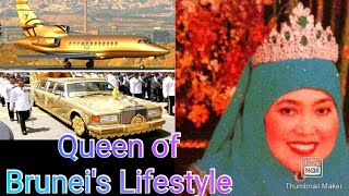 The Queen of brunei luxurious Lifestyle [upl. by Atinnod]