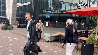 Vraag aan landsadvocaat Pels Rijcken Reimer Veldhuis plaatsvervanger Cecille Bitter liep naast hem [upl. by Firooc]