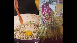 Misal Pav Recipe With Laddu Gopal Wood Working Art Wood Working Wood Working Craft [upl. by Selle]