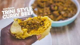 Trini Style Curry Beef Recipe [upl. by Kryska]