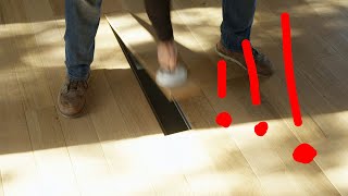 These REAL Hardwood Floors have a Ridiculously Cool Trick [upl. by Eivla]