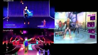 Dance Central 3 Vs Just Dance 4 quotMoves Like Jaggerquot [upl. by Berns727]