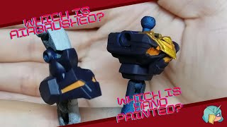 How to PROPERLY HANDPAINT a Gundam model with airbrushed like results gunpla paintedgunpla [upl. by Moise]