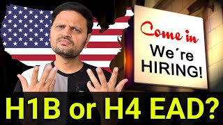 H1B or H4 EAD  Which USA Work Visa is Better  Tamil [upl. by Coppock883]