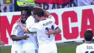 La Liga  Golazo de Higuaín 10 en el Real Madrid  Celta de Vigo  20102012  J8 [upl. by Perren]