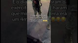 E essa mangueira que mais parece uma AK47 🤣 [upl. by Jolie640]