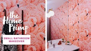 Condo Bathroom Makeover  Small Bathroom Ideas  The Home Primp [upl. by Reidid]