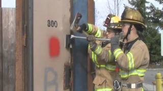 Forcible Entry  Through the Lock Deadbolt [upl. by Pietrek]