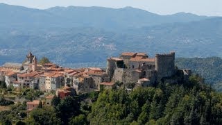 La Lunigiana dal castello Malaspina allantico porto di Luni [upl. by Esra]