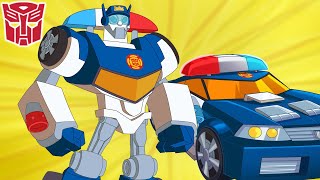 Transformers em português  Compilação 5  1 HORA  Rescue Bots T2  Episódios Completos [upl. by Euqinaj]