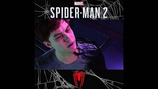 Symbiote Venom takes over Harry Osborn in the new SpiderMan 2 game spiderman spiderman2 shorts [upl. by Anitaf135]