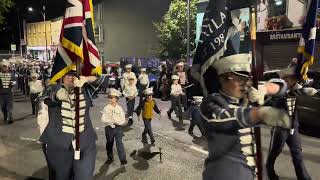 Pride of the Hill Rathfriland  Downshire Guiding Star band parade 2024 [upl. by Nylidam]