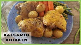 Instant Pot Balsamic Chicken  How to Make Balsamic Chicken [upl. by Anaidirib]