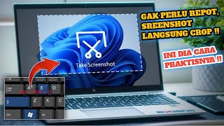 Cara Screenshot Bagian Tertentu di Layar Laptop [upl. by Ylluz]