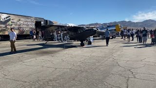 Aircraft Display Aerobatics and C53D Parachuting  Apple Valley Airshow 21st Annual 101224 [upl. by Kimberlyn]