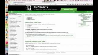 Webinar JFrog Artifactory 4 Webinar  The Only Universal Artifact Repo Manager [upl. by Deane19]