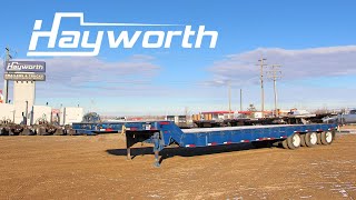 2009 Trail Eze Tridem Recovery Machinery Trailer for Sale  Hayworth Equipment Sales [upl. by Ellary]