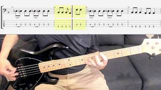 Descendents  Suburban Home  Bass Cover with Tab [upl. by Piderit]