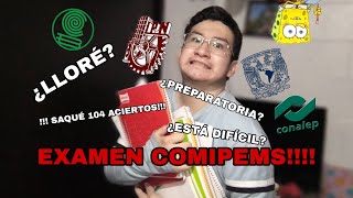 ¿Cómo fue hacer el COMIPEMS en p4nd3m1a 🤧😷 ¿Es difícil el examen 📄✍️ [upl. by Elag]