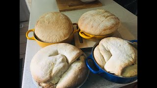 Cooked Ep 10  Using Le Creuset Essential Ovens Recipe Homemade Bread  May 2021 [upl. by Lukasz902]