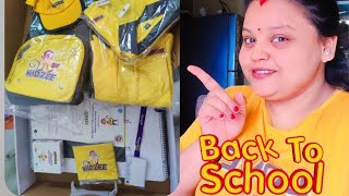 KIDZEE🐵Kidzee Nursery school kit  worth 9900  bhut mahangi Hui schools ki book yaar [upl. by Collie]