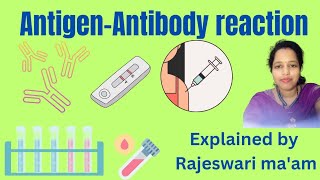 Antigen  Antibody reaction [upl. by Specht]