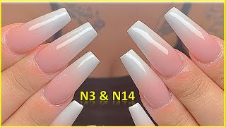 Đắp Ombre nên lấy 1 hay 2 cục bột  Tinh Yeu Nails [upl. by Arikat]