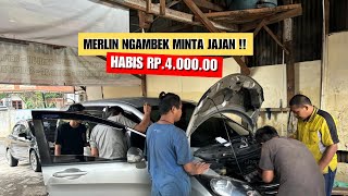 SERVICE MOBIL HABIS RP4000000  duniabumbu [upl. by Dal387]