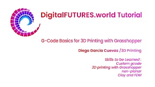 GCode basics for 3d printing with Grasshopper  Tutorial [upl. by Ardnael]