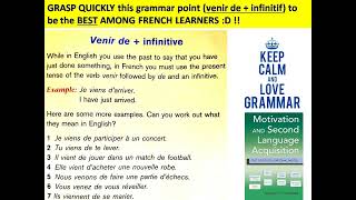 Week 12 grammaire video LEARN FRENCH BEGINNER [upl. by Oneida]