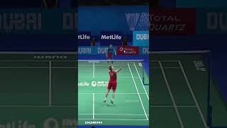 Lee Chong Weis unbelievable save against Axelsen shorts badminton leechongwei viktoraxelsen [upl. by Donnie]