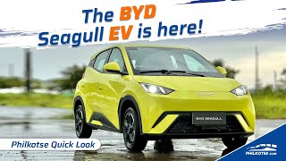 BYD Seagull  SubP1M EV from the Global Top Notcher  Philkotse Quick Look [upl. by Garihc]