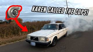 BOOSTING THE VOLVO 240 BARN FIND [upl. by Areval]