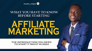 Affiliate Marketing Beginners Guide 2024 [upl. by Su]