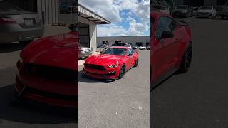 Installed Eibach Lowering Springs on GT350 [upl. by Redmund828]