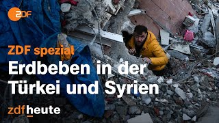 ZDF spezial Erdbeben in der Türkei und Syrien [upl. by Nylzor]