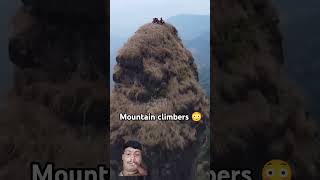 travel nature adventure trekking mountains mountain naturelover climbing scary [upl. by Awjan322]