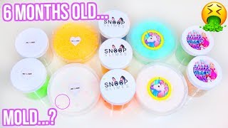 6 MONTH OLD SLIME SNOOP SLIMES SLIME OG UNIICORN SLIME SHOP SCENTED SLIME BY AMY [upl. by Coussoule]