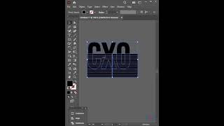 Graphics Design for adobe Illustrator cc tutorial  monogram Logo design illustrator [upl. by Perry]