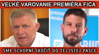 VEĽKÉ VAROVANIE PREMIÉRA FICA SME SCHOPNÍ SKOČIŤ DO TEJ ISTEJ PASCE [upl. by Oicanata]