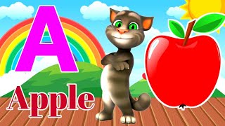 A for apple  अ से अनार  abcd  phonics song  a for apple b for ball c for cat  abcd song  abcde [upl. by Yluj]