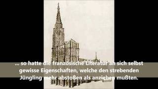 Goethe Dichtung und Wahrheit 11 11d von ae – Dieter Hattrup liest [upl. by Inihor]