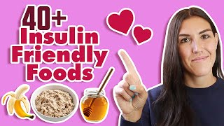 BEST Low Insulin Foods to Reverse INSULIN RESISTANCE 2022 [upl. by Sharl]