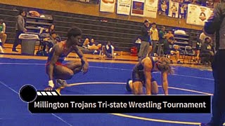 I havent wrestled folkstyle in over 2 monthsMillington Trojans Tristate Wrestling Tournament [upl. by Cordula25]