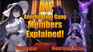 Duke Inferno amp All Annihilation Gang Members Explained  Honkai Star Rail 23 Lore amp Theory [upl. by Cleasta]