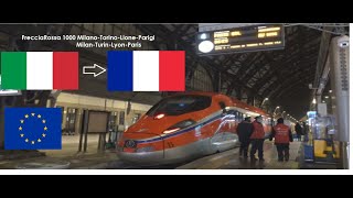 Euro Train Sim  Da Milano Centrale a Paris Gare de Lyon sul Frecciarossa 1000 [upl. by Legnaleugim710]